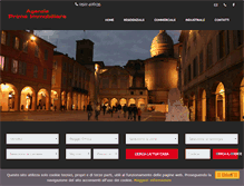 Tablet Screenshot of primaimmobiliare.com